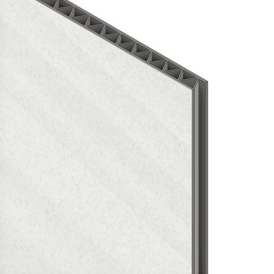 ALUMINUM SHEETING WITH PVC CORE